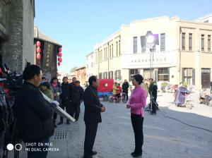 張存有受邀中央電視臺(tái)拍攝百年老店鋪、讓大家記住鄉(xiāng)愁
